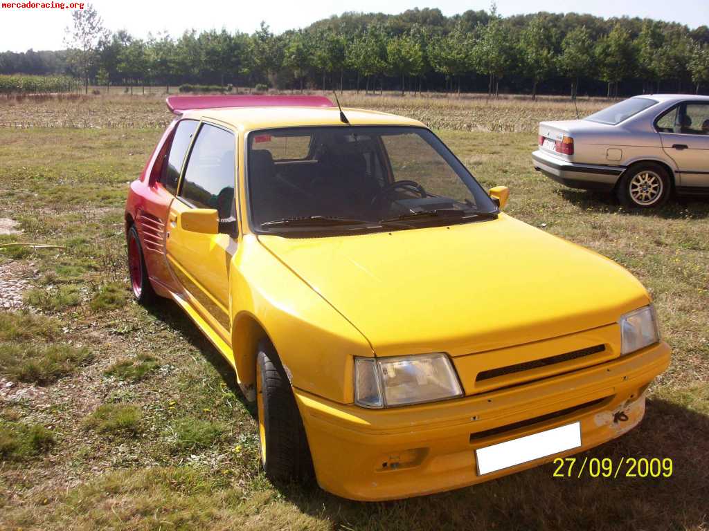 Vendo peugeot 205 gti replica turbo 16