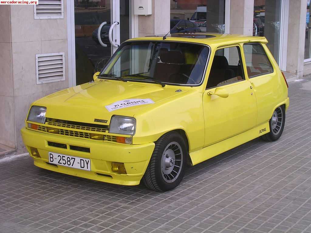 Renault 5 alpine nacional