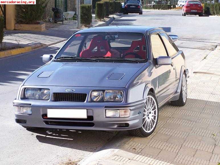 Ford sierra rs cosworth con 1000 km el motor