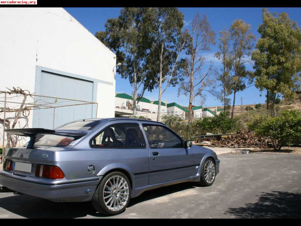 Ford sierra rs cosworth con 1000 km el motor