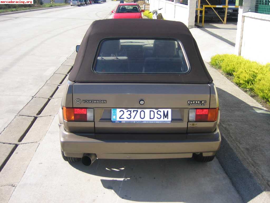 Vendo golf 1 cabrio karman