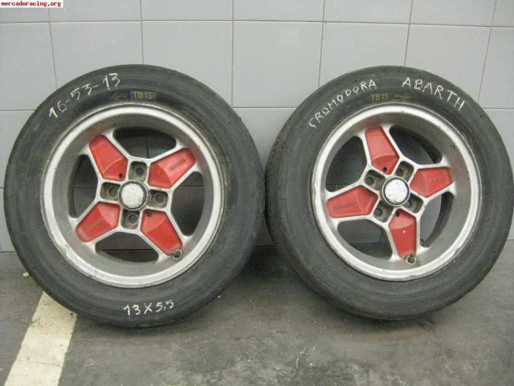 Vendo llantas simca cromodora abarth