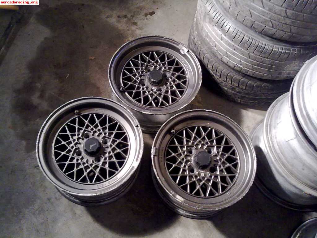 Vendo bbs mahle 6x13 et12 4x100 bmw, renault, opel...