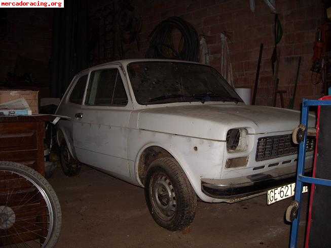 Seat 127 y motor abarth