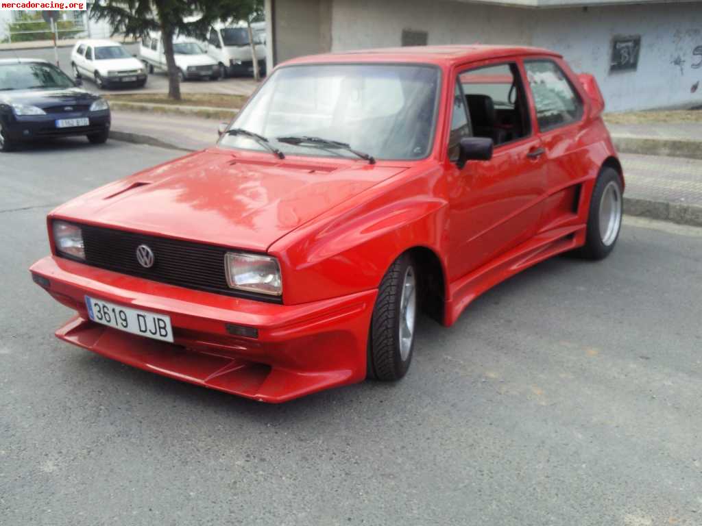 Se vende o se cambia golf mk1 gti(kit rieger gto)