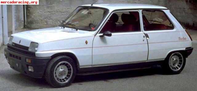 Compro llantas renault 5 alpine