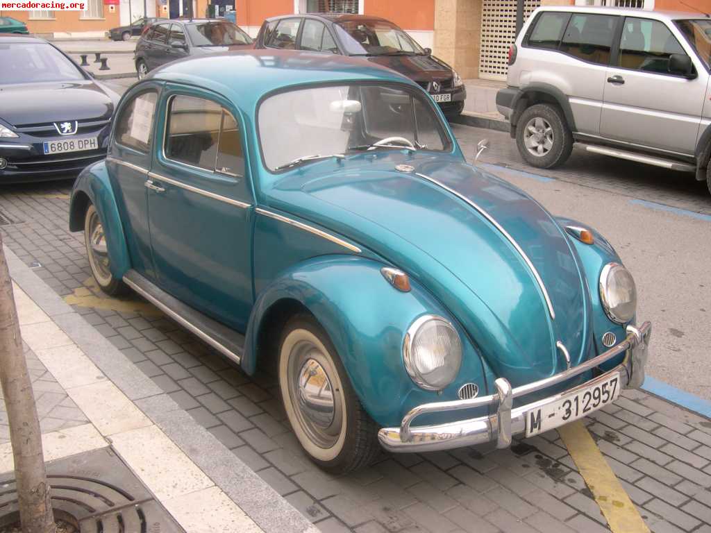 Vendo  escarabajo 1200 del 62