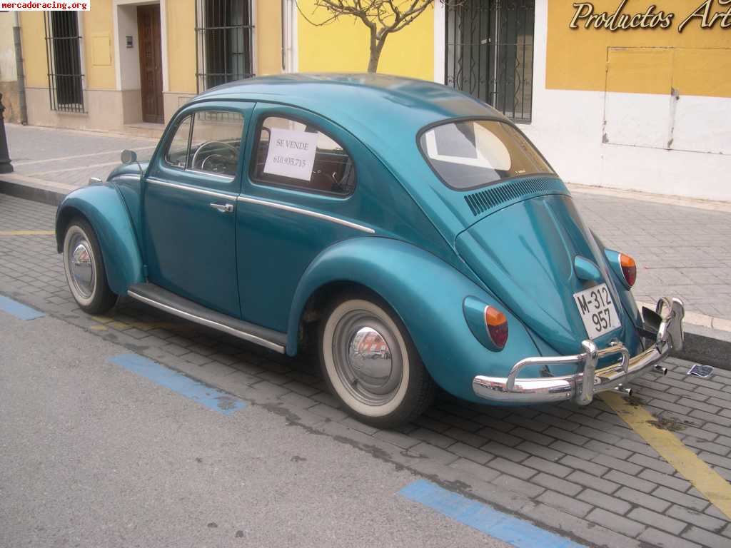 Vendo  escarabajo 1200 del 62