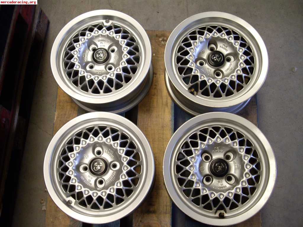 Llantas rial 6x13 abarth