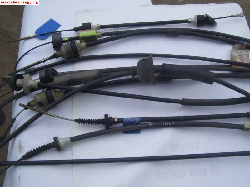 Lote cables de enbrague