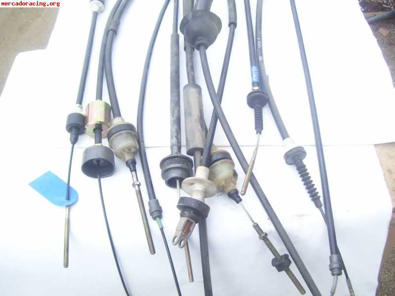 Lote cables de enbrague