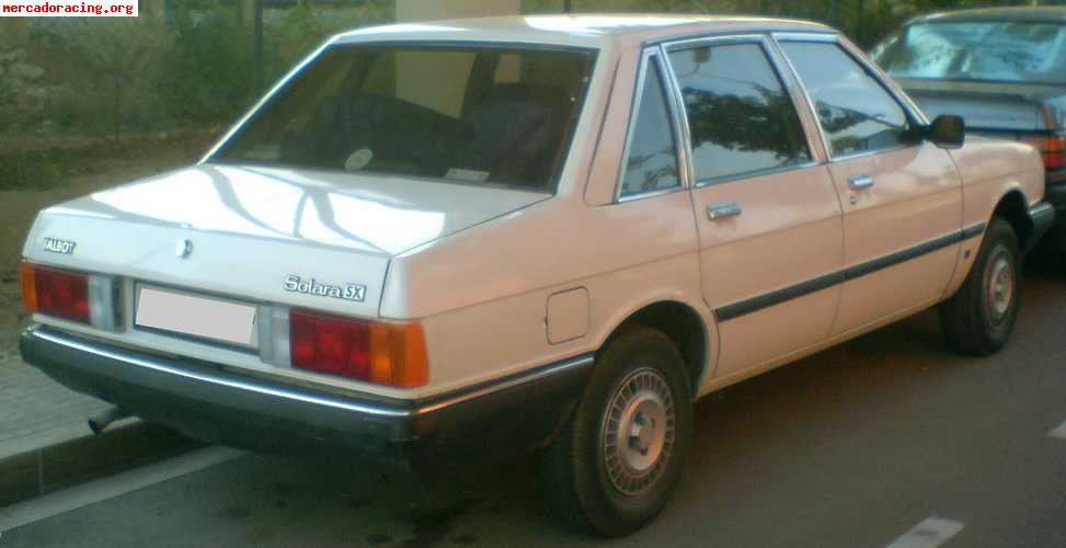 Venta piezas usadas( lote )talbot solara 1.6cc 