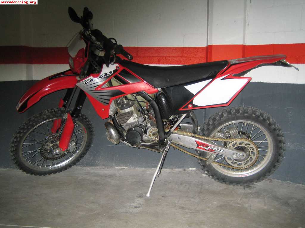 Cambio gasgas ec250racing mas equipacion