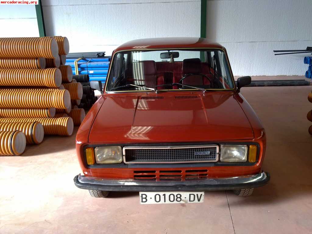 Se vende o se cambia seat 124 fl con motor 1430 totalmente r