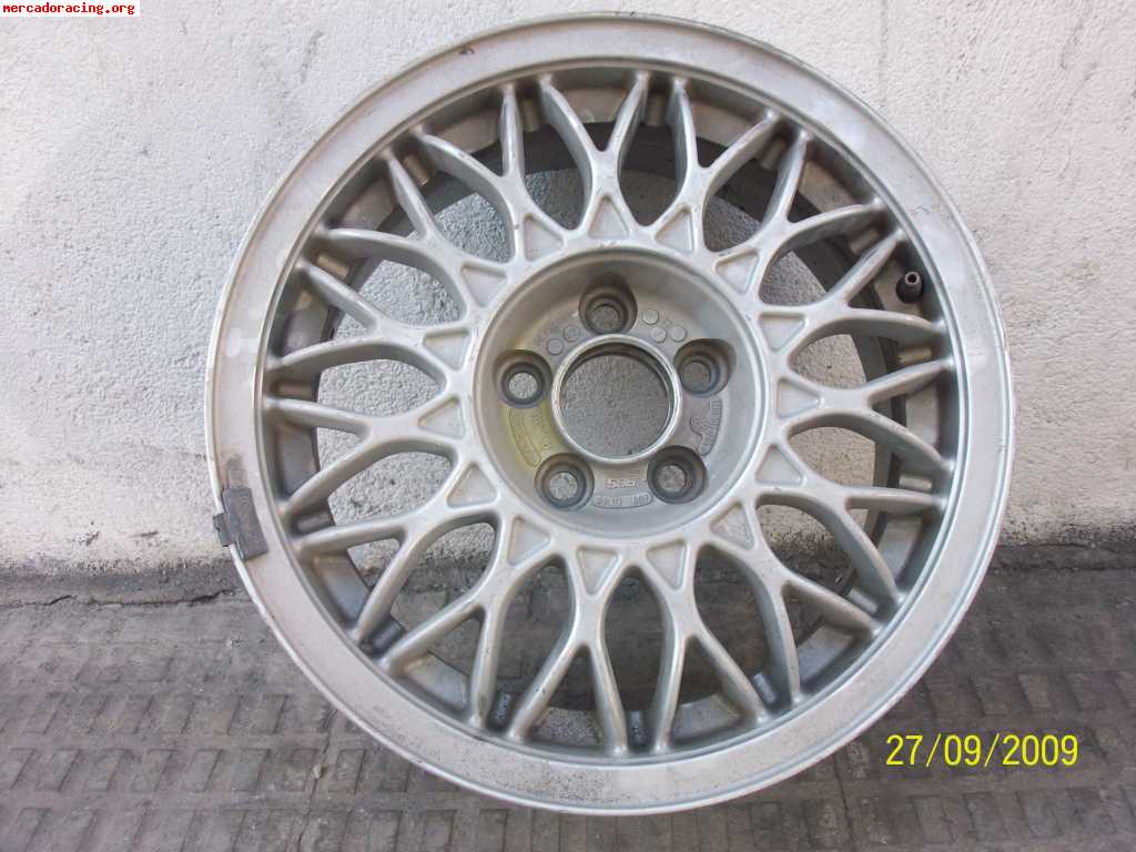 Llantas bbs de golf 5 tornillos