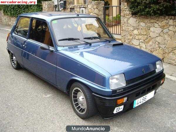 Renault 5 alpine turbo 5900 euros.