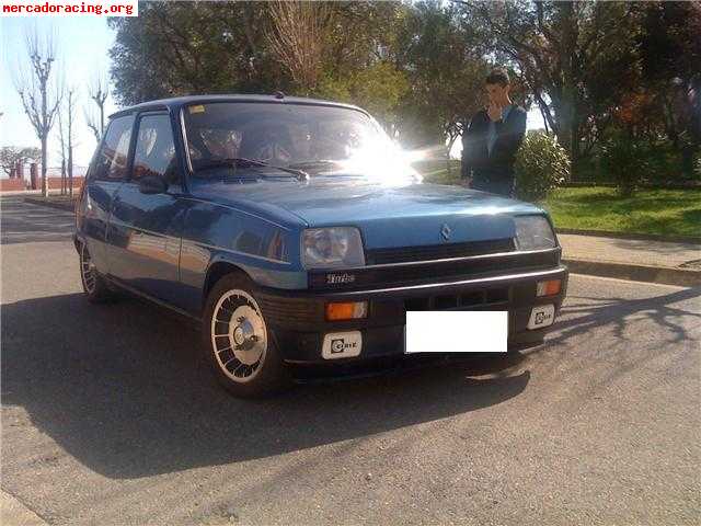 Se vende renault 5 alpine turbo 5900 euros.