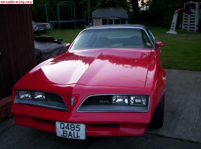 Pontiac firebird smokey and the bandit v8 5700cc