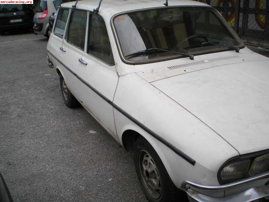 Renault 12 ts familiar vendo o cambio