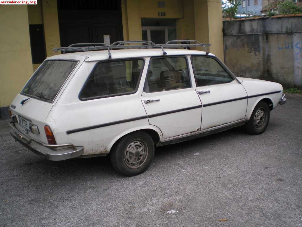 Renault 12 ts familiar vendo o cambio