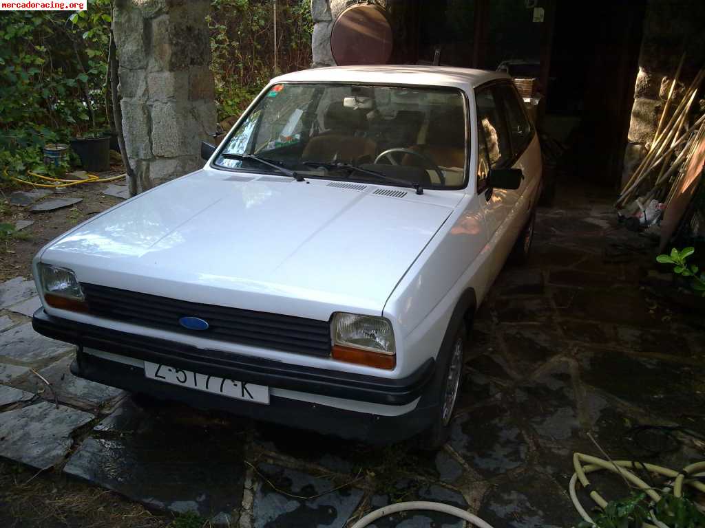 Ford fiesta mk1 recien pintado 950€