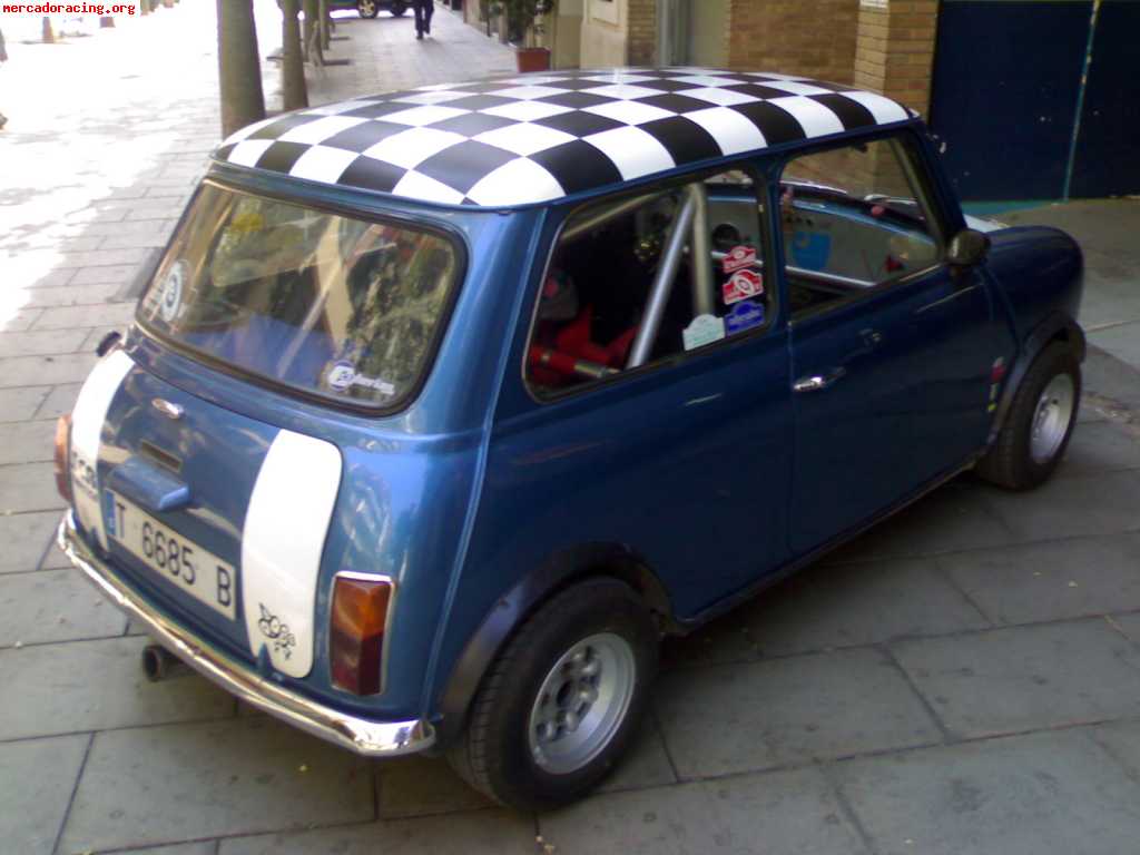 Vendo o cambio mini 1300 año 73 montado de rally