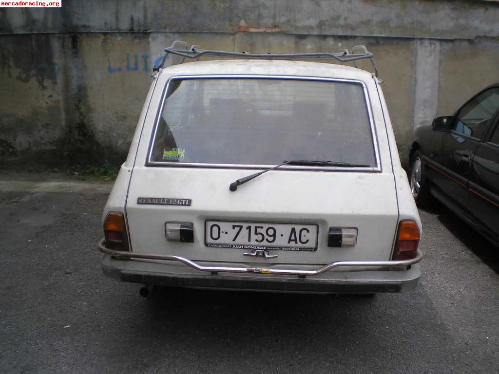 Renault 12gtl familiar en buen estado 600€