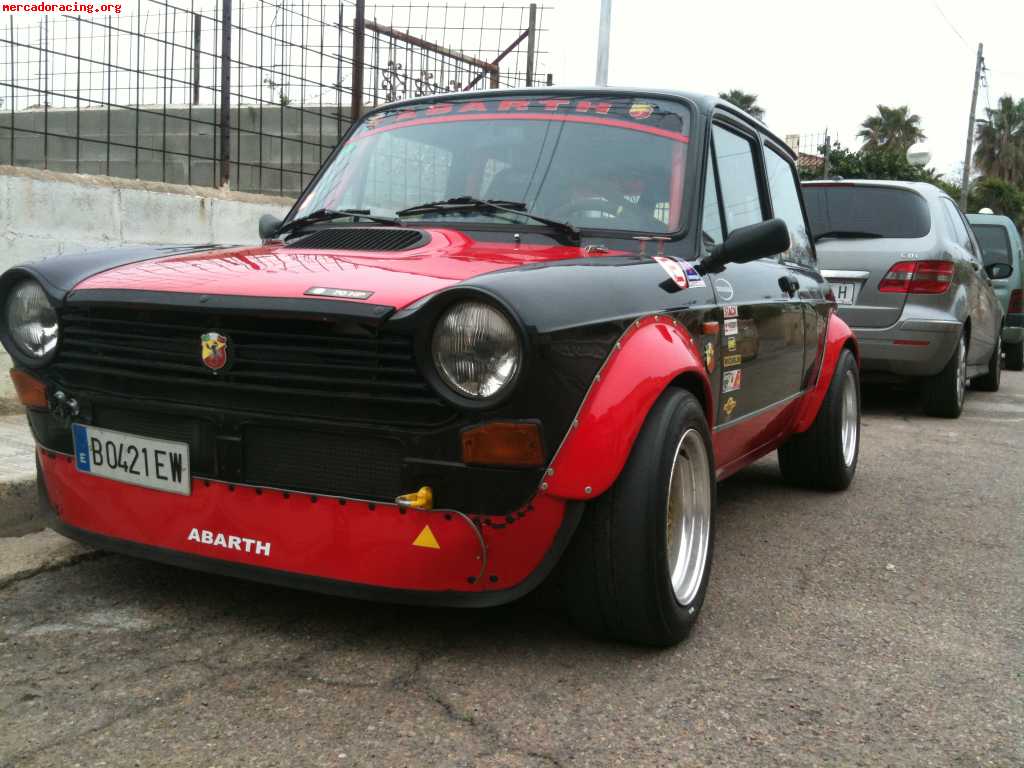 A112 abarth se cambia por coche de calle