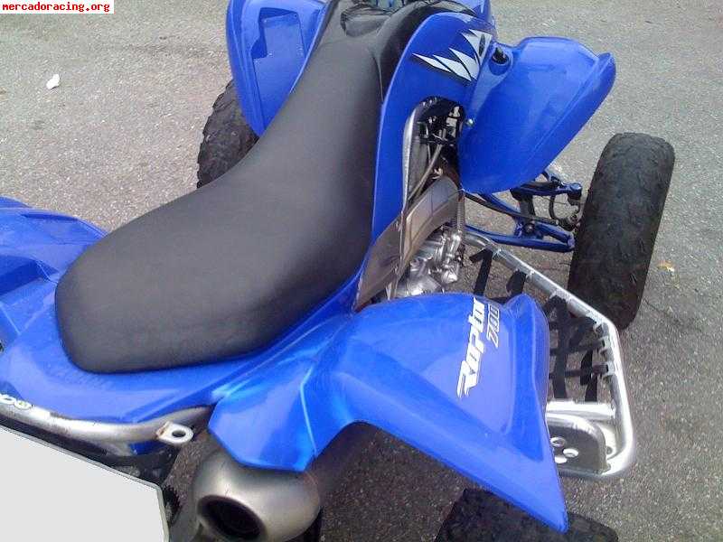 Cambio por clasico quad yamaha raptor 700r