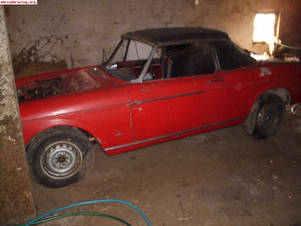 Vendo fiat 1500 pininfarina cabriolet