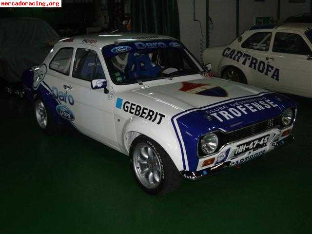 Ford escort rs 1600 bda con pasaporte fia. 