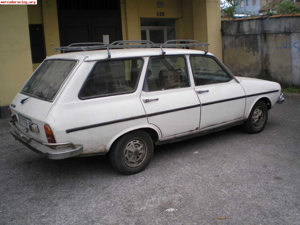 Renault 12 familiar cambio