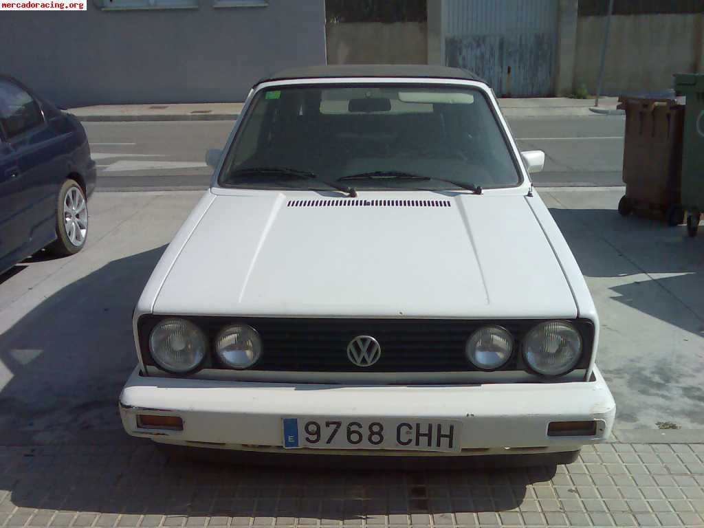 Golf cabrio 1.6 año 82 modelo karman