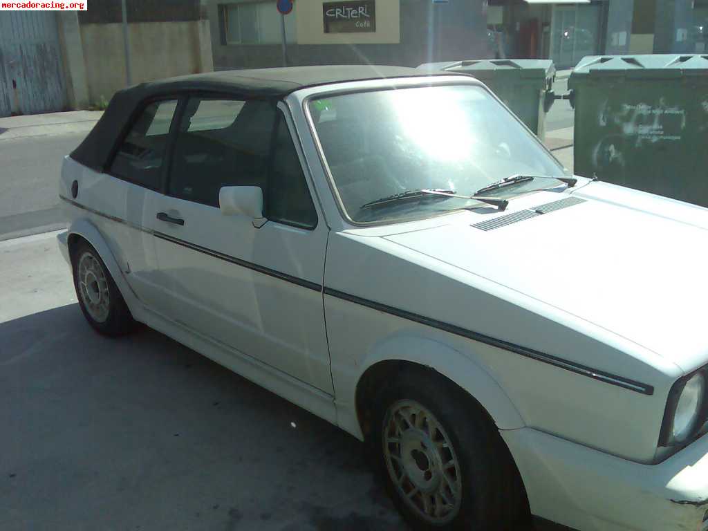 Golf cabrio 1.6 año 82 modelo karman