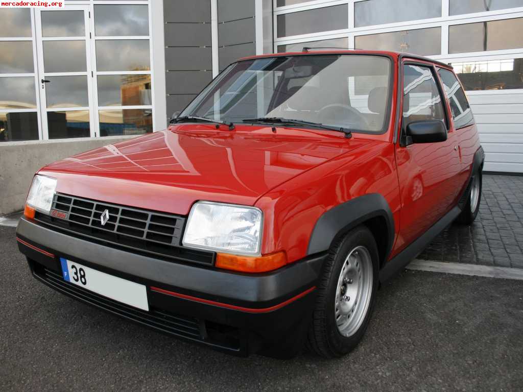 Vendo renault 5 gt turbo fase 1 de 1985 de coleccion