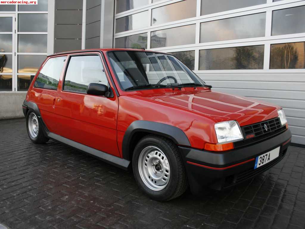 Vendo renault 5 gt turbo fase 1 de 1985 de coleccion