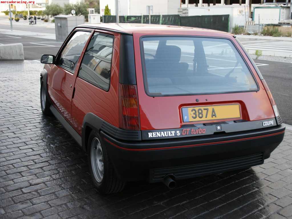 Vendo renault 5 gt turbo fase 1 de 1985 de coleccion