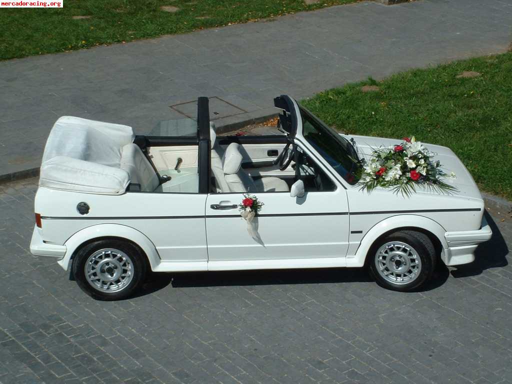 Se vende vw golf cabrio mk1 cuartet 112 cv