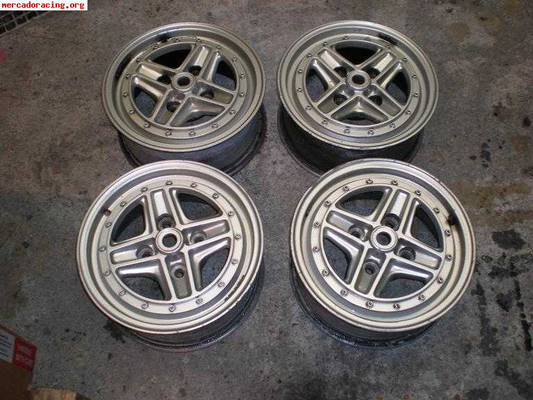 Llantas targa de 5`5  x 13  4x108