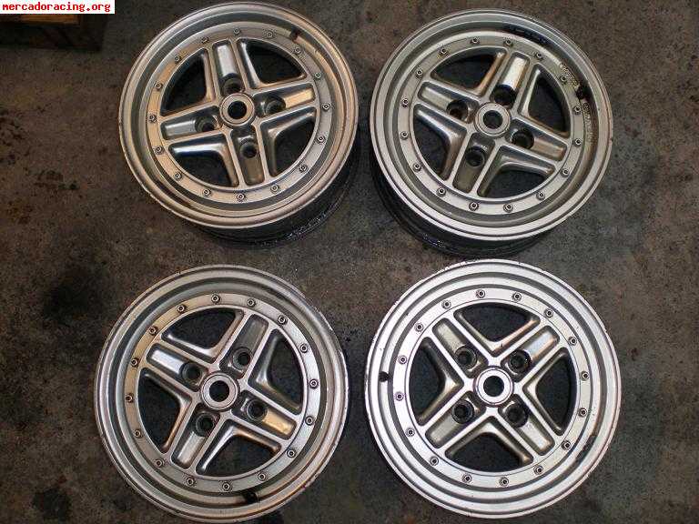 Llantas targa de 5`5  x 13  4x108