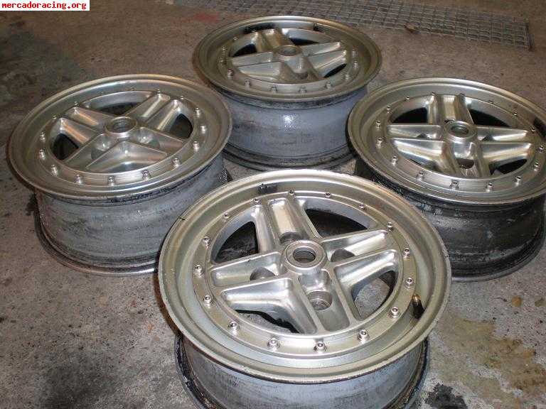 Llantas targa de 5`5  x 13  4x108