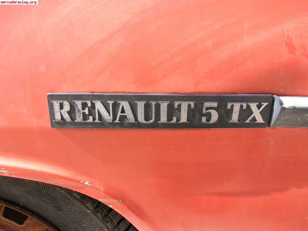 Renault 5 tx 82 para despiece 600€