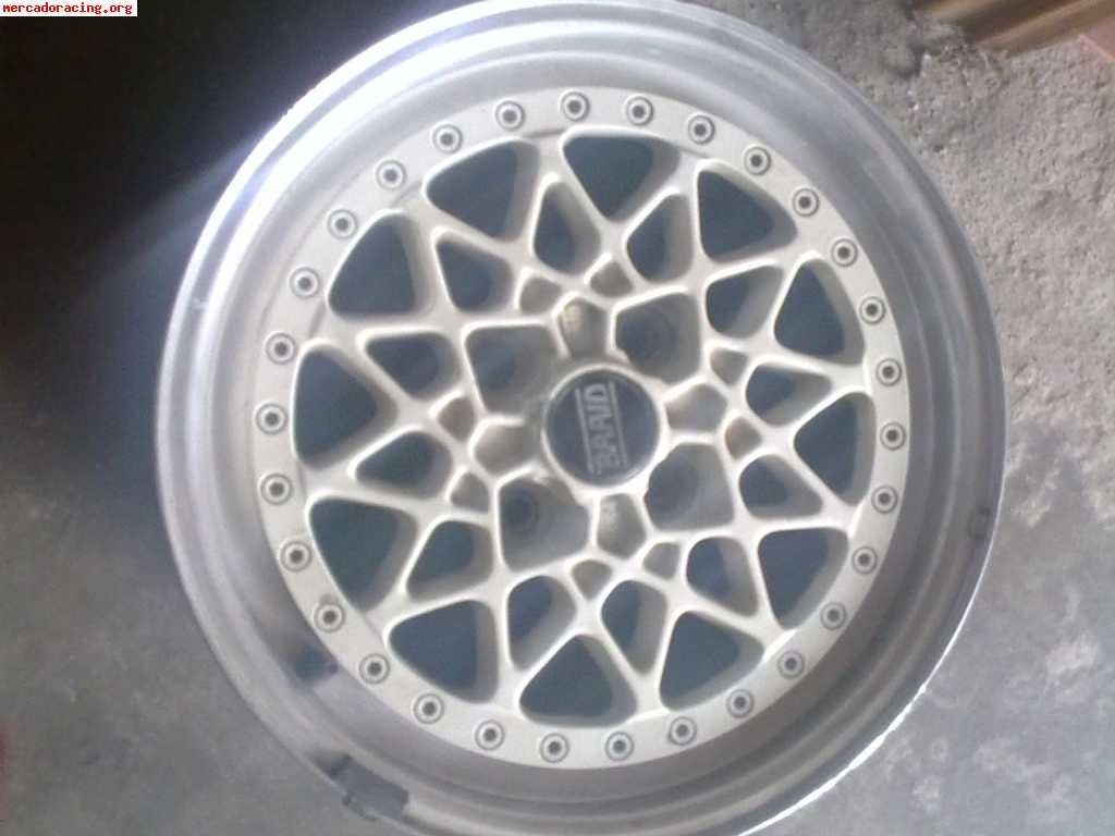 Vendo braid 15  serie 4 7,25x15 para psa, ford, audi 4x108