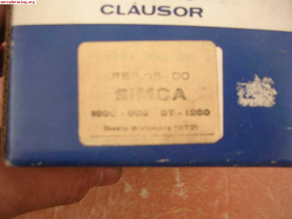 Vendo clausor para simca 100 y otro para peugeot 505 (nuevos