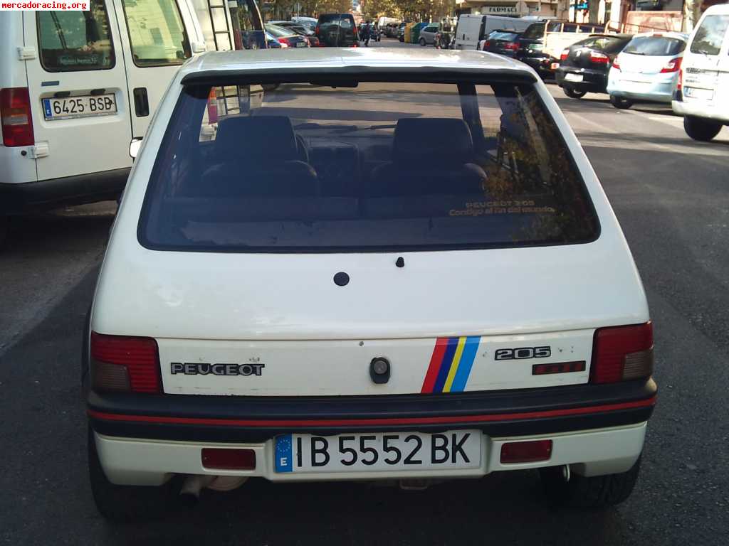 205 gti 1.9cc 128 cv