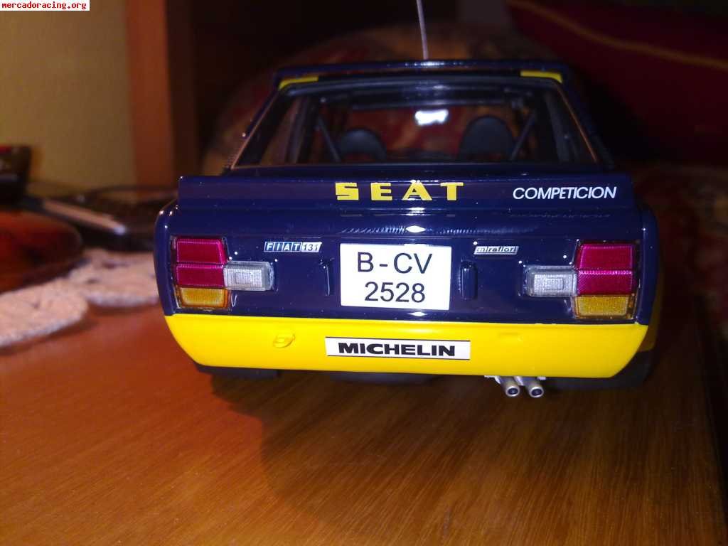 Fiat 131 abarth 1979 rally costa brava1:18(kyosho)