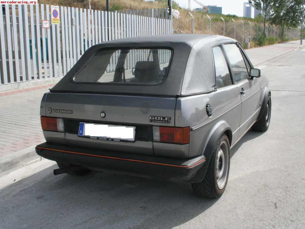 Golf cabrio 1.6 gl
