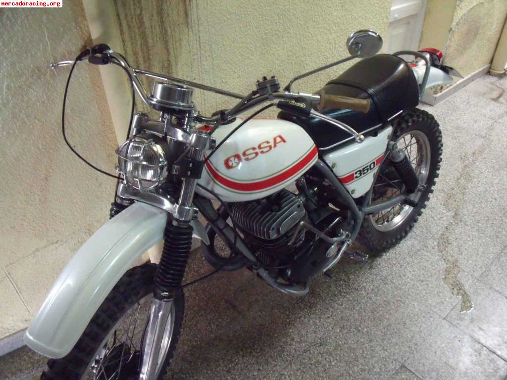 Ossa superpioner 350 cc 1977 documentada