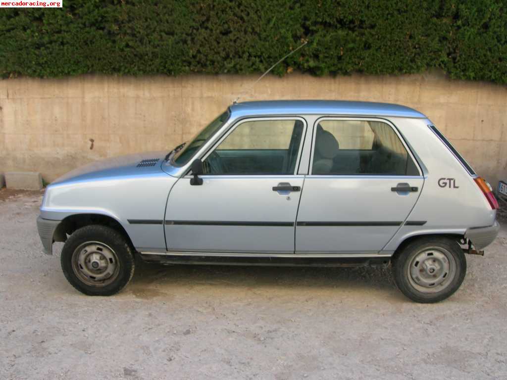 Renault 5 gtl 5p año 83 impecable para desguace 450€