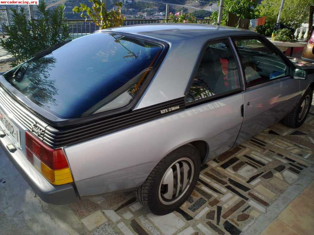 Vendo renault fuego gtx 2.0 litros 1.700 euros